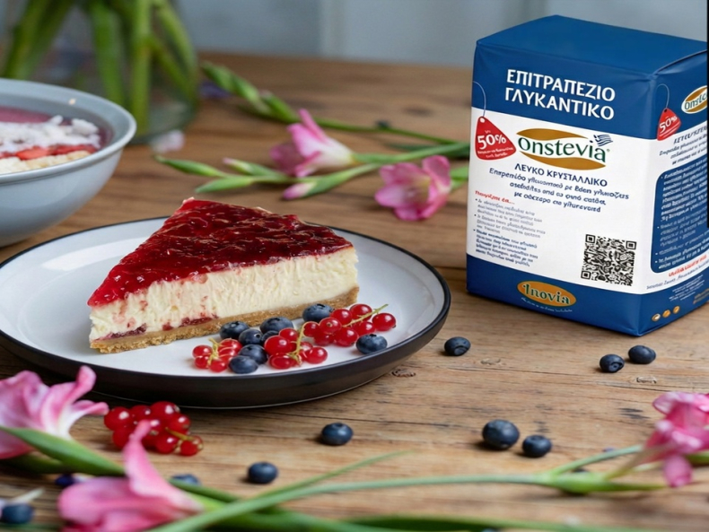 ΤΟ ΚΑΛΟΚΑΙΡΙ ΕΦΤΑΣΕ! ΦΤΙΑΞΕ ΤΟ ΔΙΚΟ ΣΟΥ CHEESECAKE ΜΕ ΤΑ ΓΛΥΚΑΝΤΙΚΑ ONSTEVIA.