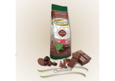 ONSTEVIA SWEETENER WITH CHOCOLATE EXTRACT 250gr.