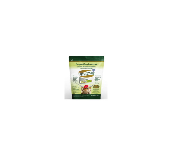 ONSTEVIA NATURAL SWEETENER IN STICKS – 25 STICKS OF 4GR.